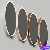 Occhio Mito Sfera Wall Mirors 3D Model Vray, Corona