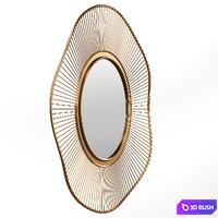 Kare Design - Mirror Sun Storm 3D Model Vray, Corona