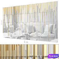 Decorative wall 261 3D Model Corona