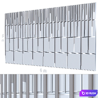 Decorative wall 261 3D Model Corona