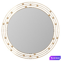 Mirror The Galaxy Mirror Caracole 3D Model Vray, Corona