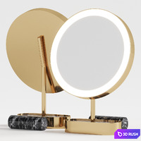 Innazimina Bella Mirror 3D Model Vray, Corona