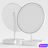Innazimina Bella Mirror 3D Model Vray, Corona