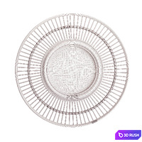 Round rattan mirror Nogu 3D Model Vray, Corona
