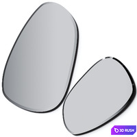 Easyline Miami Wall Mirrors 3D Model Vray, Corona
