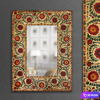 Mirror 198 3D Model Vray, Corona