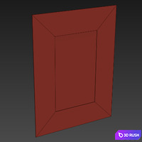 Mirror 198 3D Model Vray, Corona
