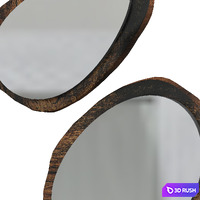 Slab mirrors 3D Model Vray, Corona