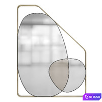 Marioni Landscape Mirror B 3D Model Corona