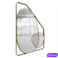 Marioni Landscape Mirror B 3D Model Corona