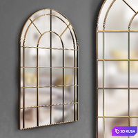 Mirror 223 3D Model Vray, Corona