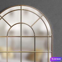 Mirror 223 3D Model Vray, Corona