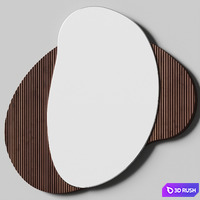 MAIREA mirror - Good colony 3D Model Vray, Corona