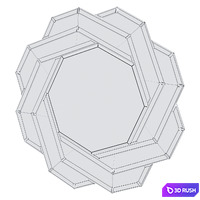 Eichholtz MIRROR MULINI Mirror 3D Model Corona