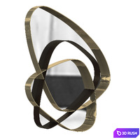 Clouds Bronze Mirror 3D Model Vray, Corona