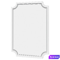 Mirror AQWELLA LaDonna #80364646 3D Model Corona
