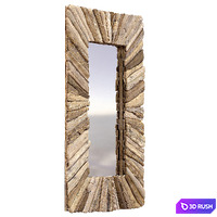 Bazar Bizar Driftwood Framed Mirror wooden Natural M 3D Model Vray