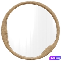 Round wall mirror Alora Round Wall Mirror by Pottery Barn 3D Model Corona