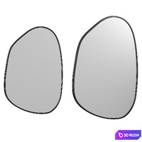 Asymmetrical Mirror Home Decor Irregular Mirror Aesthetic Mirror Wall Decor Luxury Mirror 3D Model Corona