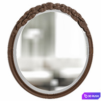 OLYMPUS LOOKING GLASS MIRROR by Baker 3D Model Corona