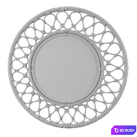 Mirror GRINSBOL by IKEA 3D Model Corona