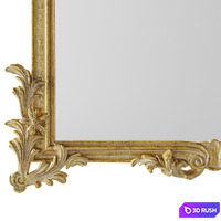 Roberto Giovannini ART. 1332 18th Century French Style Giltwood Classical Mirror Frame 3D Model Corona