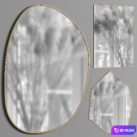 Renwil Bozeman, Annalisa and Devike mirror 3D Model Corona