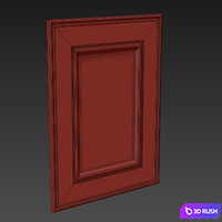 Mirror 316 3D Model Vray, Corona