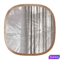 Mirror set Orion, La redoute 3D Model Vray, Corona
