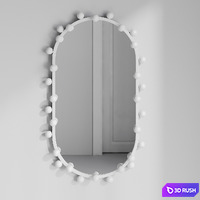 Hail Mirror by Rachel Donath 3D Model Corona