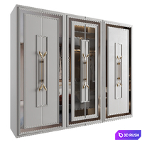 Furniture Composition 249 3D Model Vray, Corona