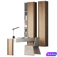 Workplace 7 3D Model Corona