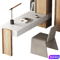Workplace 7 3D Model Corona
