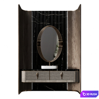 Bath set 43 3D Model Corona