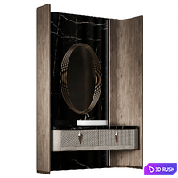 Bath set 43 3D Model Corona