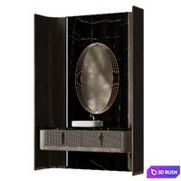 Bath set 43 3D Model Corona