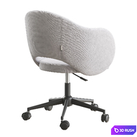 Daisy office chair 3D Model Vray, Corona