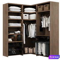 Wardrobe 011 \ Clothes 3D Model Corona