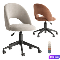 Megan Office chair 3D Model Vray, Corona