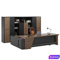 Office Furniture 01 3D Model Vray, Corona