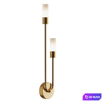 Afralia Modern LED Wall Sconce 3D Model Vray, Corona