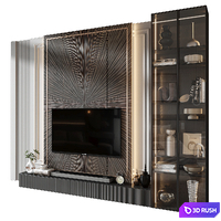 TV shelf 0806 3D Model Corona