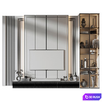 TV shelf 0806 3D Model Corona
