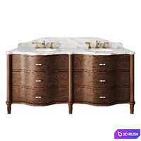 Valerie Double Vanity by Soho Home 3D Model Corona