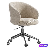 Alki Pottolo Swivel Office Chair 3D Model Corona