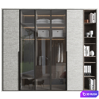 Furniture Composition 254 3D Model Vray, Corona