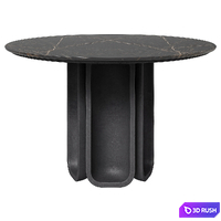 CB2 dining table Angeli 3D Model Vray, Corona