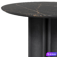 CB2 dining table Angeli 3D Model Vray, Corona