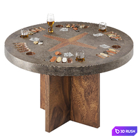 2modern Poker Table 3D Model Vray, Corona
