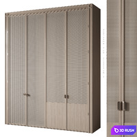 Wardrobe #10 3D Model Vray, Corona